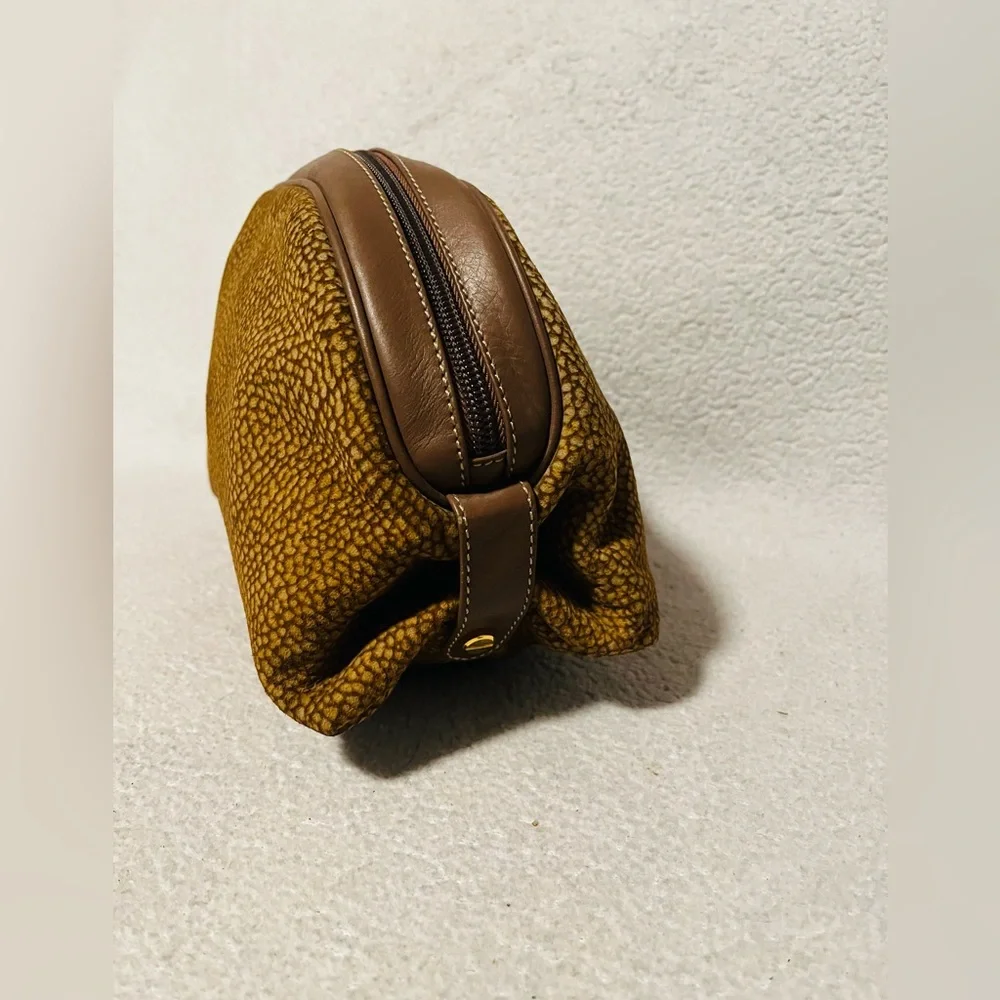 Borbonese Quail Suede Small Clutch/Pouch - Picture 7 of 12